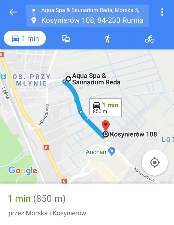 Apartament Przy Aquaparku W Redzie 露米雅 外观 照片